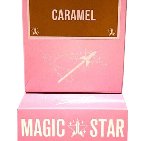 Jeffree Star Magic Star Setting Powder Caramel 0.353 oz. Tan to Deep SkinTones - Picture 2 of 6
